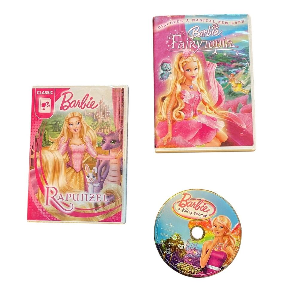 vintage barbie movie dvd lot